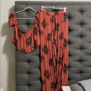 Stolen.Hearts Two Piece Maxi Romper